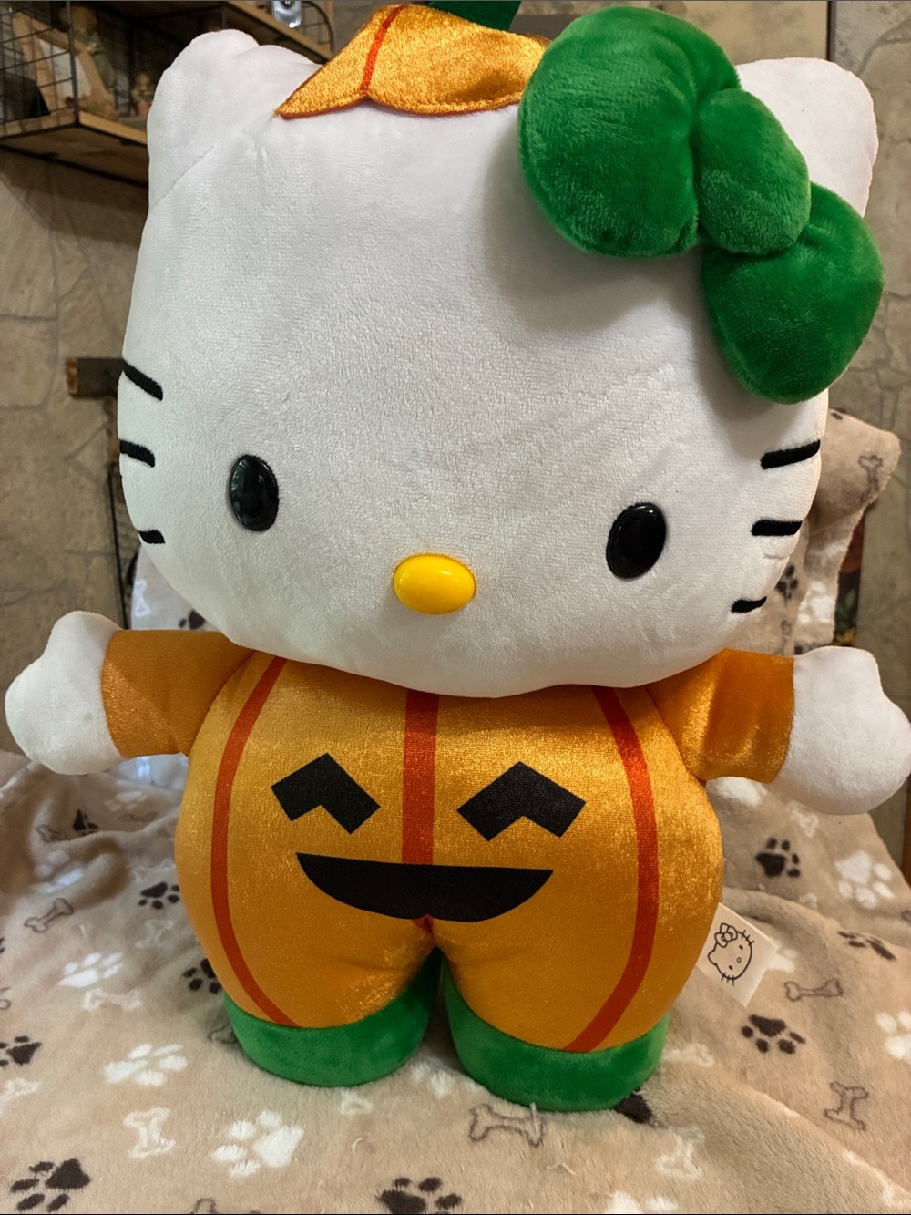 Hello Kitty Halloween Pumpkin Door Greeter VIRAL CVS